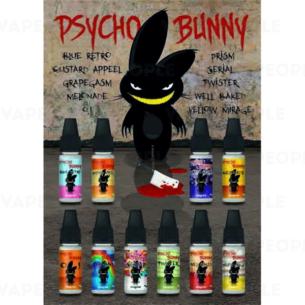 OJ vape liquid by Psycho Bunny - 100ml Short Fill - Best E Liquids